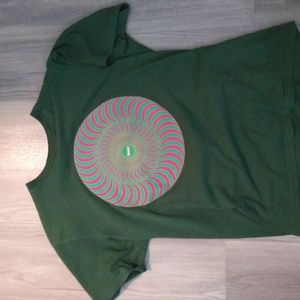 Supreme green t shirt